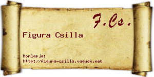 Figura Csilla névjegykártya